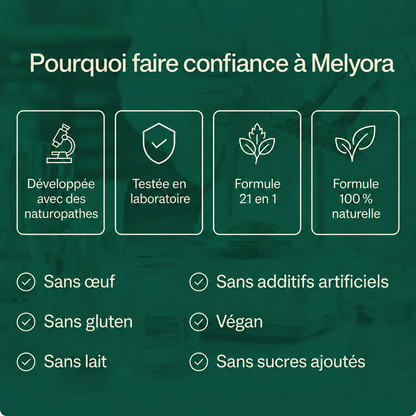 Melyora – Complexe végétal 21-en-1